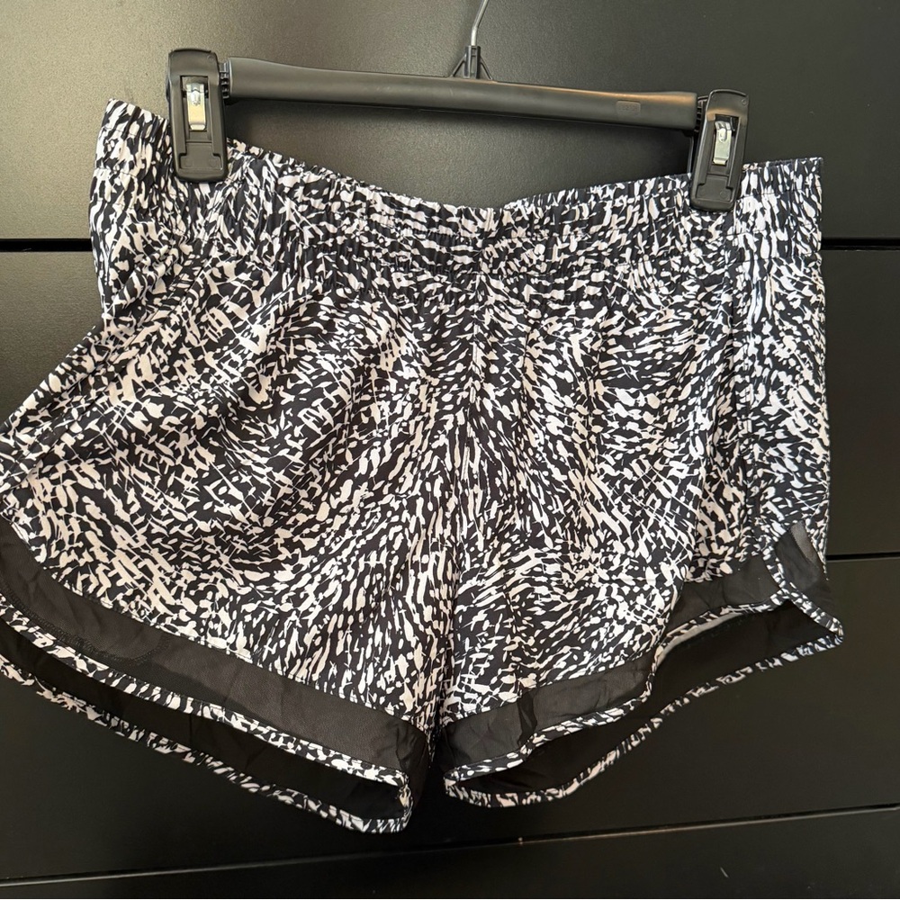 Athleta Black and White Athletic Shorts
